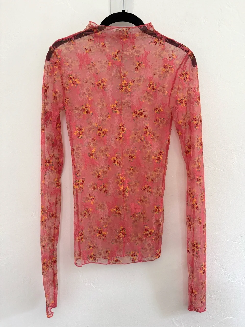 Intimately Free People Lady Lux Printed Layering Top Coral Paradise Combo Floral
